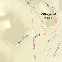 17104 County Highway East, Richland Center Street Map