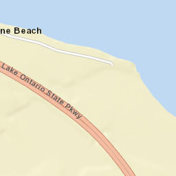 Payne Beach New York Street Map