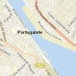 Portugalete Street Map