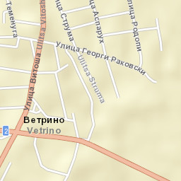 Vetrino Street Map