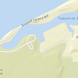 Sunset Beach New York Street Map