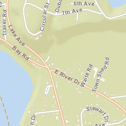 Lake Luzerne New York Street Map