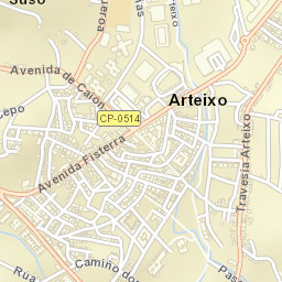 Arteixo Street Map
