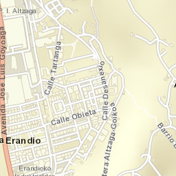 Erandio Street Map