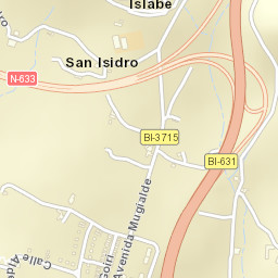 Derio Street Map