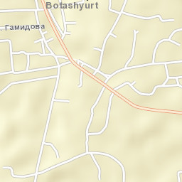 Botashyurt Street Map