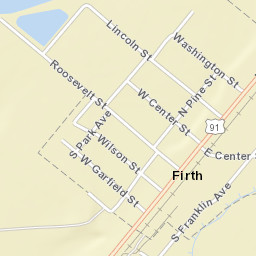 200-228 W Center St, Firth, ID 83236, USA Street Map