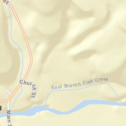 Taberg New York Street Map