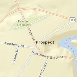 Prospect New York Street Map