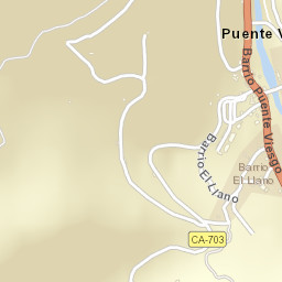 Puente Viesgo Street Map
