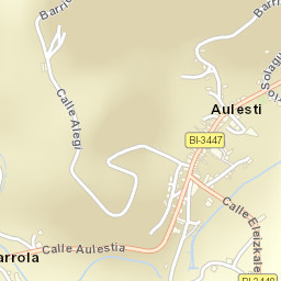 Aulesti Street Map
