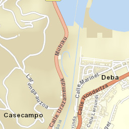 Deba Street Map