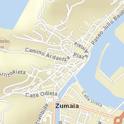 Zumaia Street Map