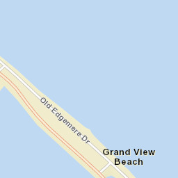 Grand View Beach New York Street Map