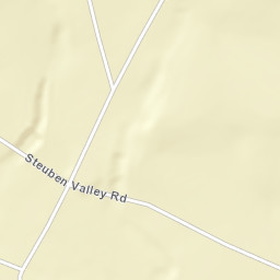 Steuben Valley New York Street Map