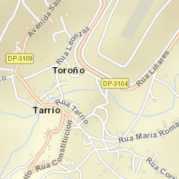 Culleredo Street Map