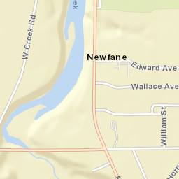 Newfane New York Street Map