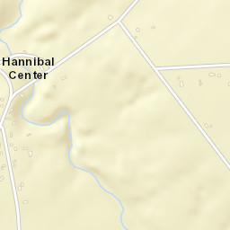Hannibal Center New York Street Map
