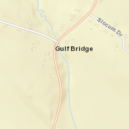 Gulf Bridge New York Street Map