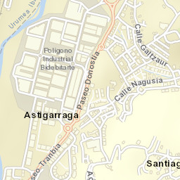 Astigarraga Street Map