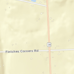Fintches Corners New York Street Map