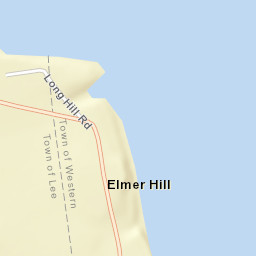 Elmer Hill New York Street Map