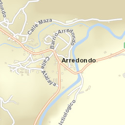 Arredondo Street Map