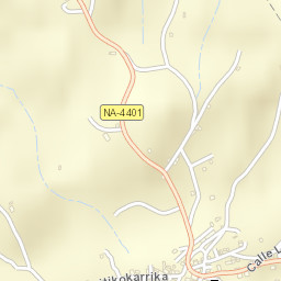 Zugarramurdi Street Map