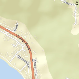 Tučepi Street Map