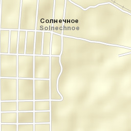 Solnechnoye Street Map