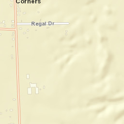 Bowens Corners New York Street Map