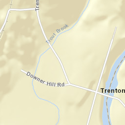 Trenton Falls New York Street Map