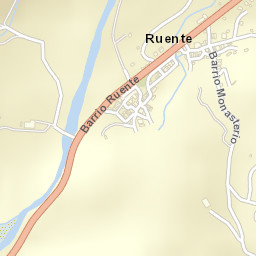 Ruente Street Map