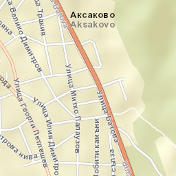 Aksakovo Street Map