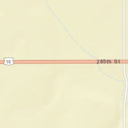 45784 285th Street, Hurley, SD 57036 Street Map