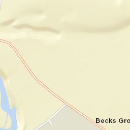 Becks Grove New York Street Map
