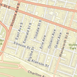 Hamilton Street Map