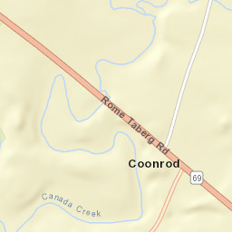 Coonrod New York Street Map