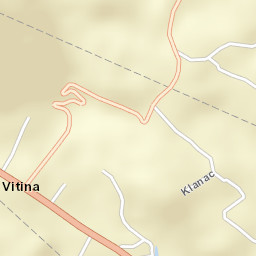 Vitina Street Map