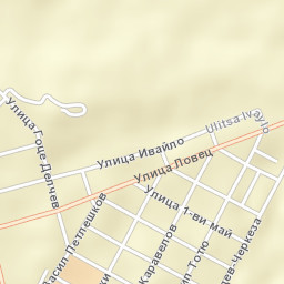 Pavlikeni Street Map