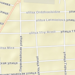 Nesterovskaya Street Map