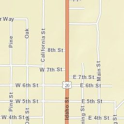 114 West 5 Street, Shoshoni, WY 82649 Street Map