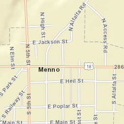 374-384 286th Street, Menno, SD 57045 Street Map