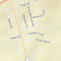St. George Street Map