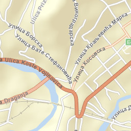 Prokuplje Street Map