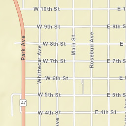 400-498 Park Avenue, Gregory, SD 57533 Street Map