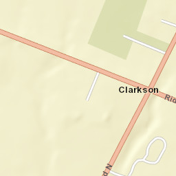 Clarkson New York Street Map