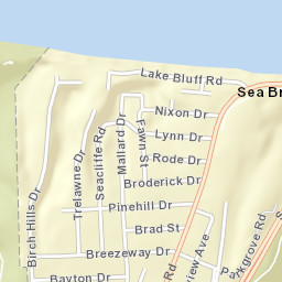 Sea Breeze New York Street Map