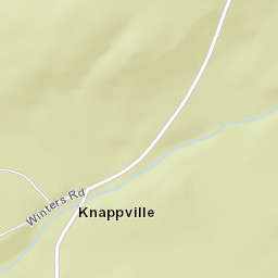 Knappville New York Street Map