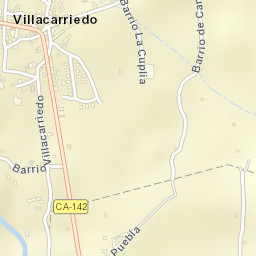 Villacarriedo Street Map